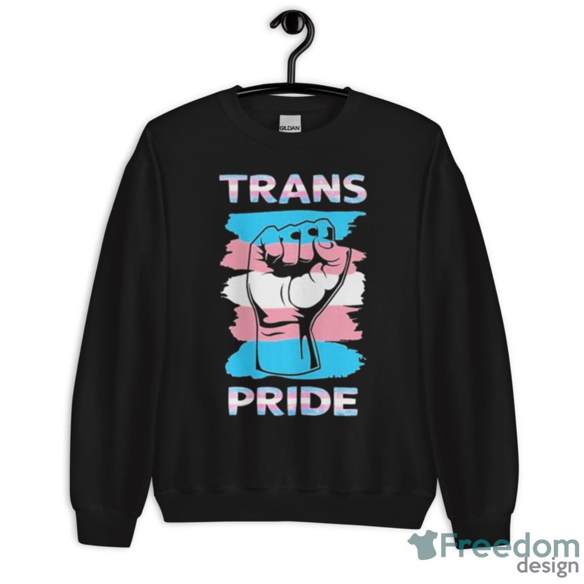 Transgender Pride Flag Trans Pride 2023 Shirt - Unisex Crewneck Sweatshirt