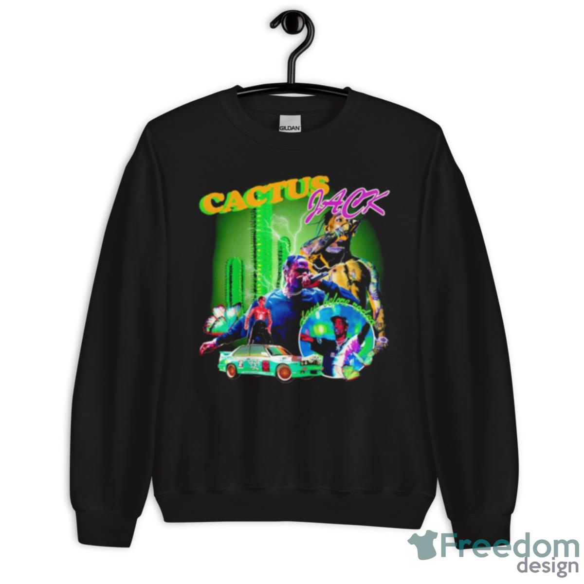 Travis Scott Cactus Jack Shirt - Unisex Crewneck Sweatshirt