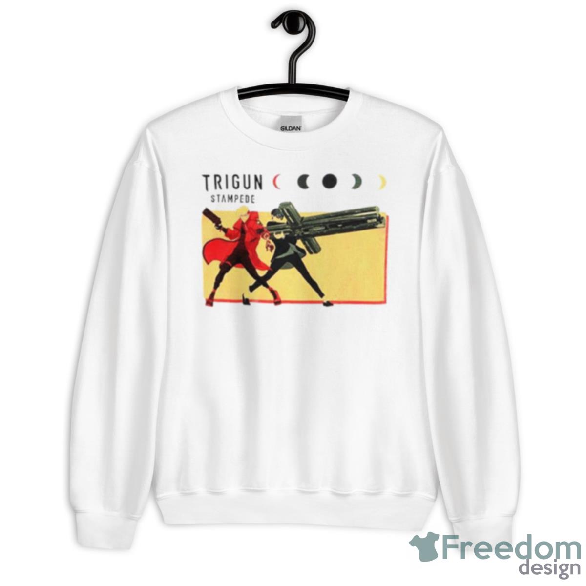 Trigun Stampede Duo Shirt - Unisex Heavy Blend Crewneck Sweatshirt