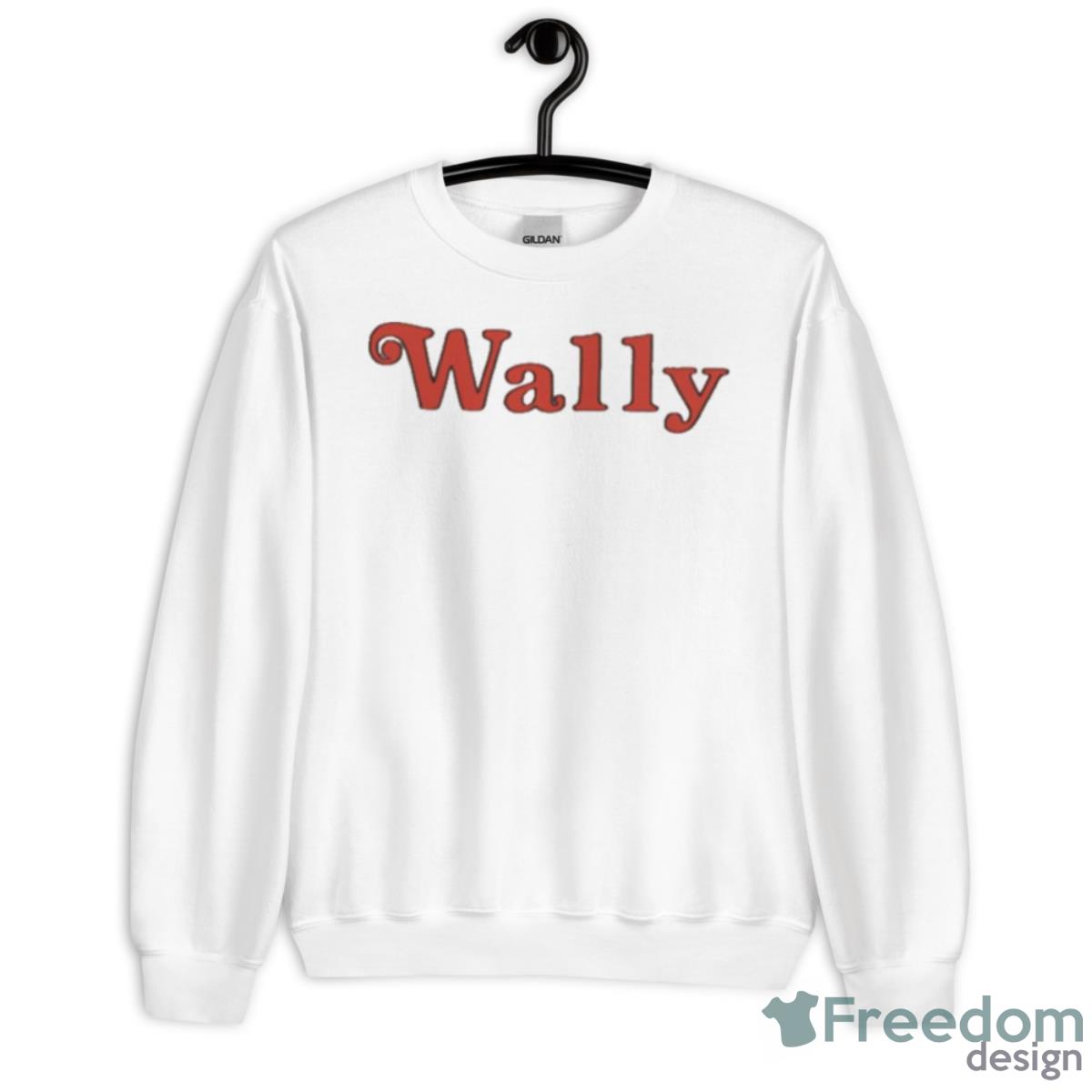 Typography Design Wally Darling Shirt - Unisex Heavy Blend Crewneck Sweatshirt