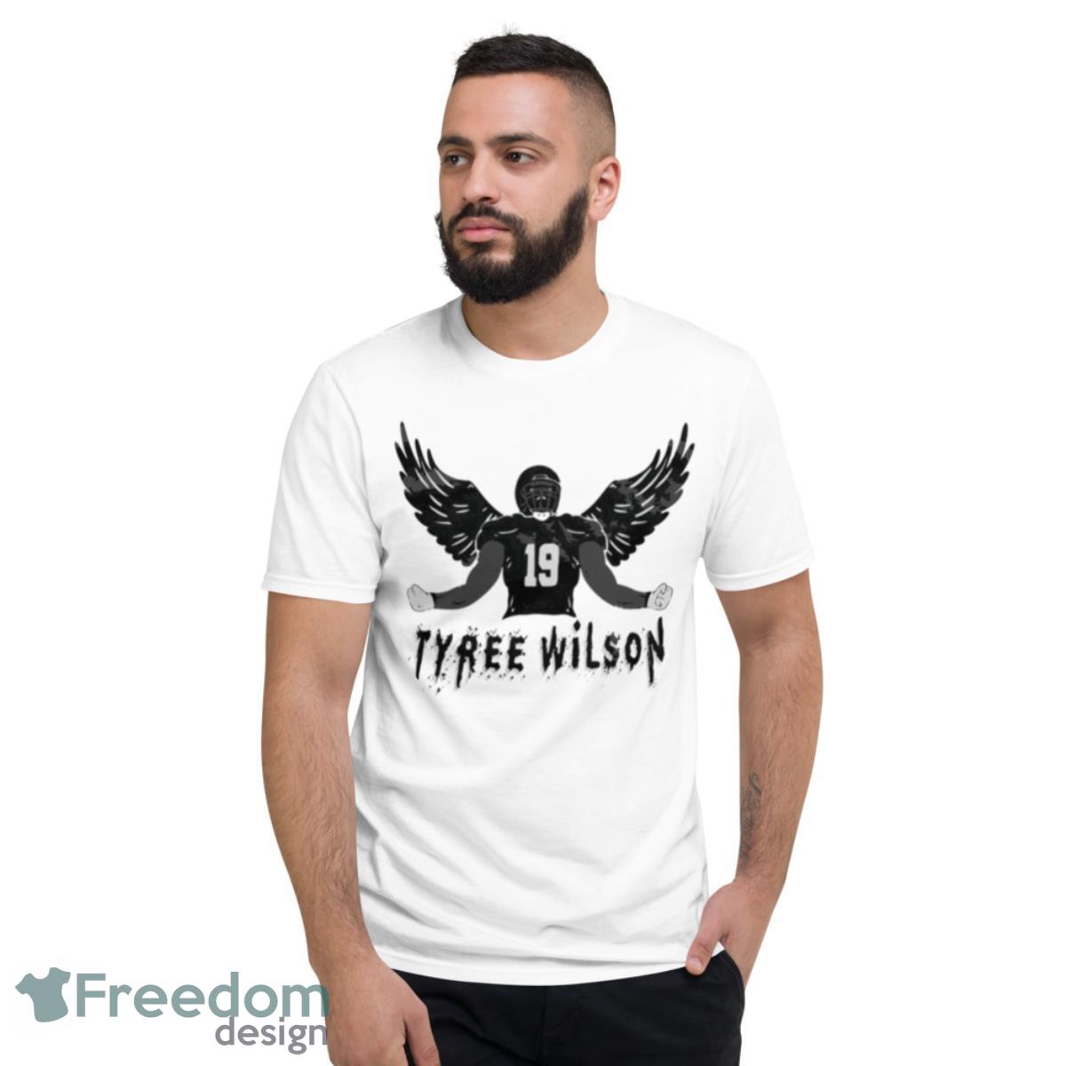 Tyree Wilson 19 Winged Shirt - Short Sleeve T-Shirt