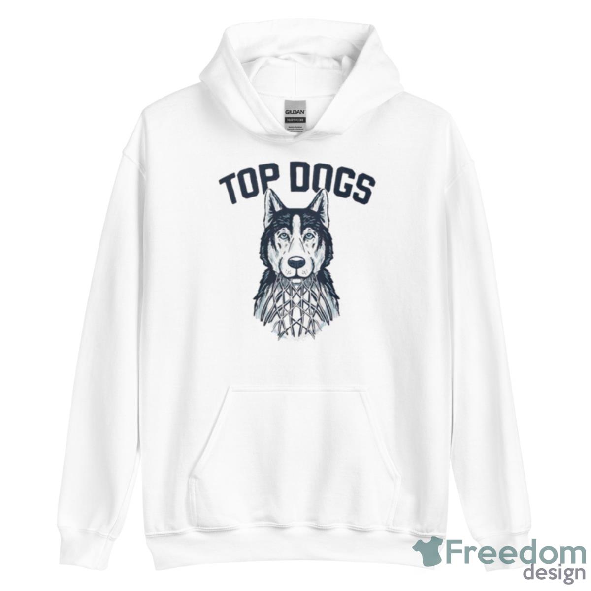 Uconn Huskies Basketball Top Dogs Shirt - Unisex Heavy Blend Hooded Sweatshirt