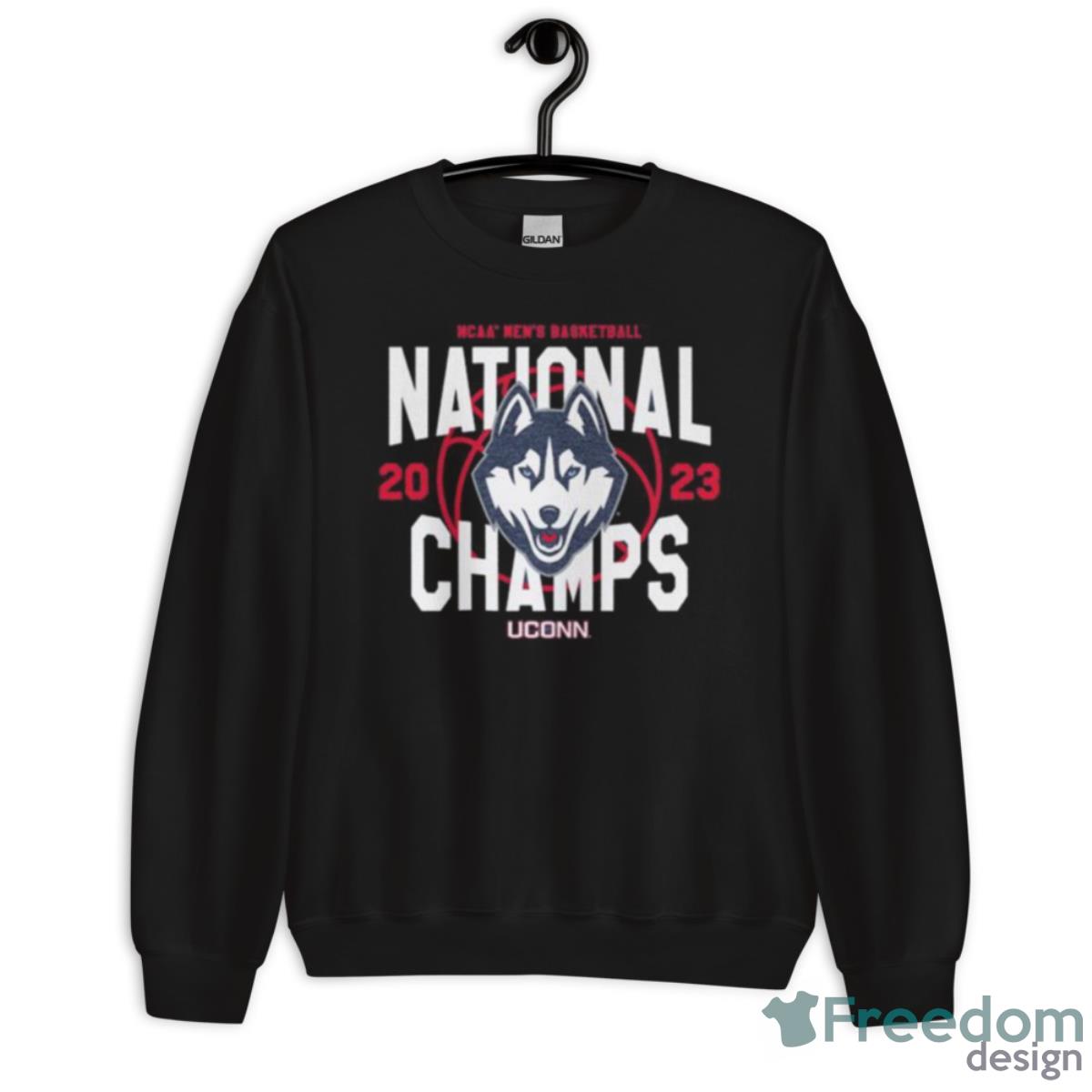 UConn Huskies Homefield 2023 NCAA Men’s Basketball National Champions Shirt - Unisex Crewneck Sweatshirt