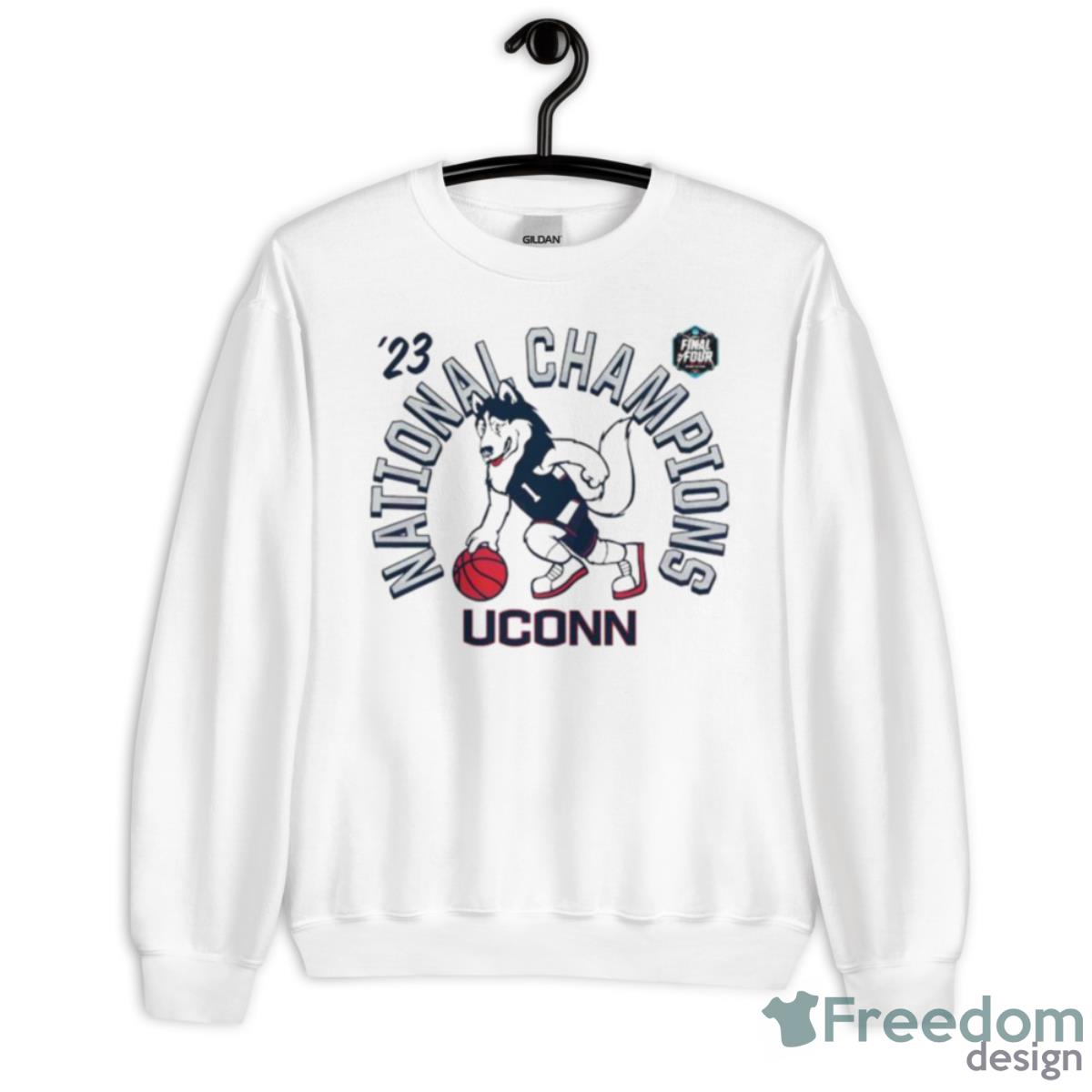 UConn National Champions 2023 BesShirt - Unisex Heavy Blend Crewneck Sweatshirt