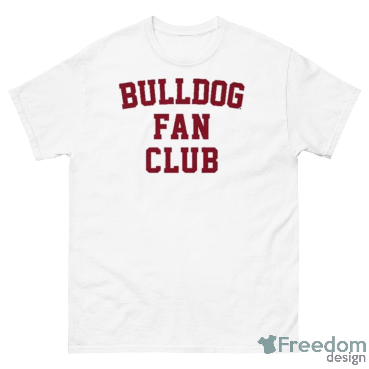 Uga Bulldog Fan Club Shirt - 500 Men’s Classic Tee Gildan