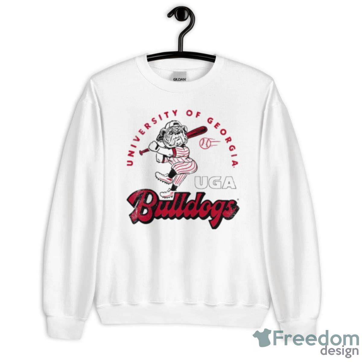 UGA University Of Georgia Bulldogs Mascot Shirt - Unisex Heavy Blend Crewneck Sweatshirt