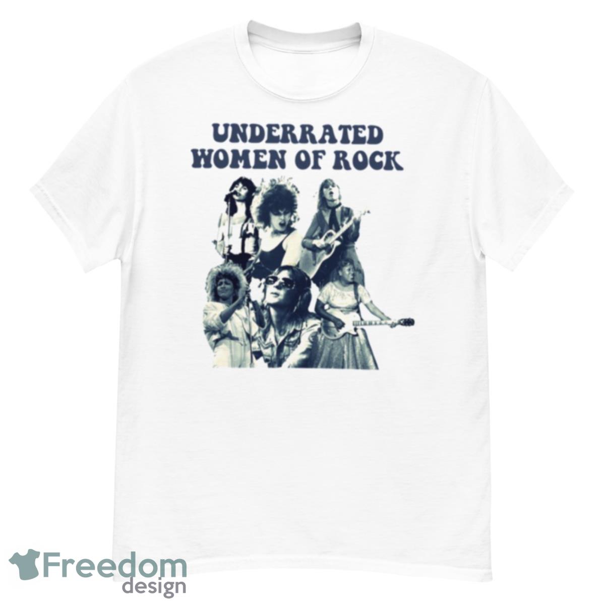 Underrated Women Of Rock Shirt - G500 Men’s Classic T-Shirt