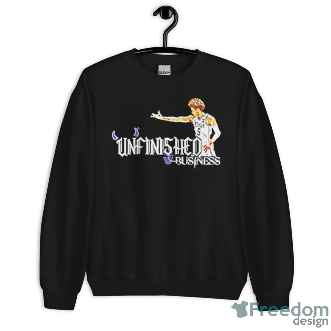 Unfini5hed Business Shirt - Unisex Crewneck Sweatshirt