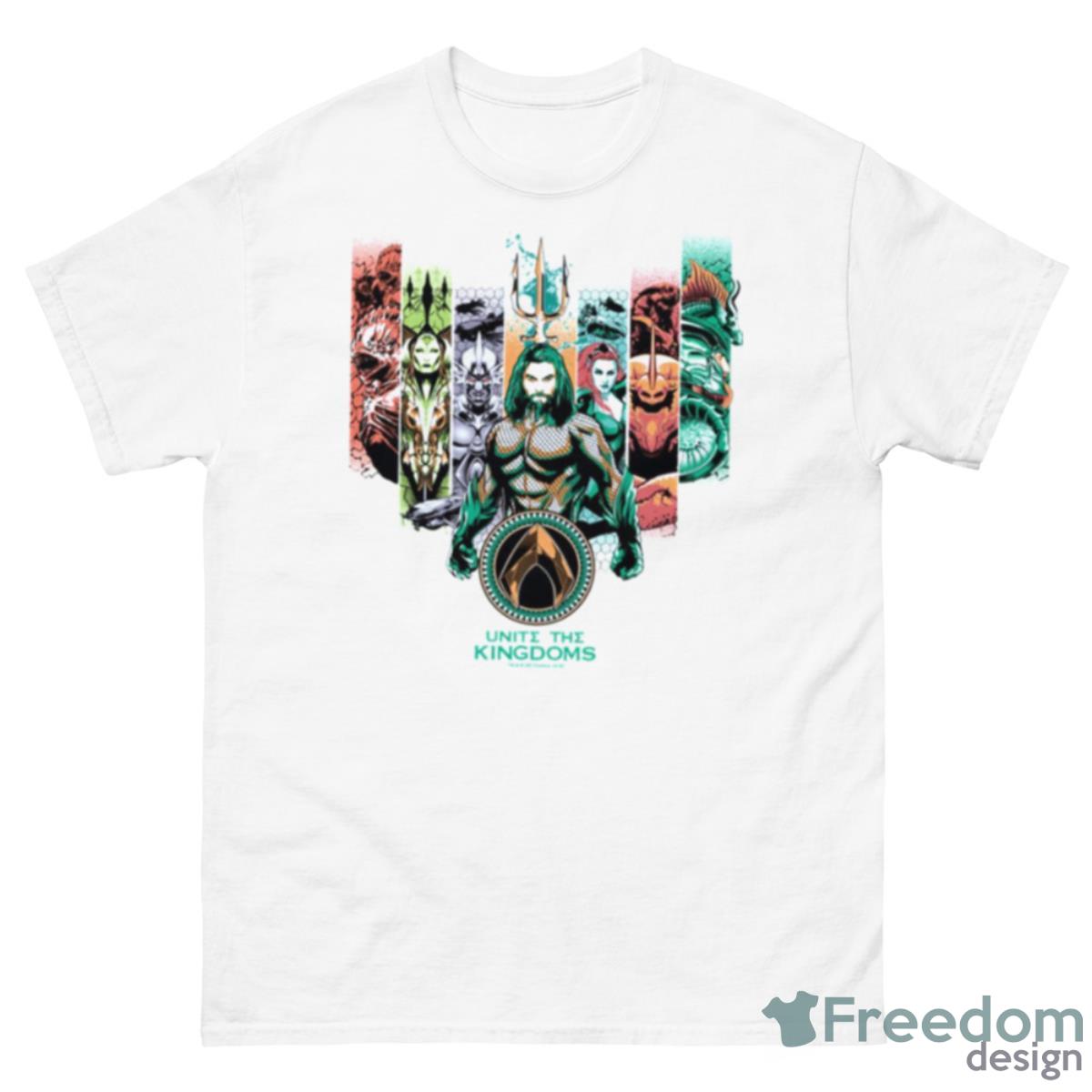 Unite The Kingdoms Atlanteans Graphic Aquaman Shirt - 500 Men’s Classic Tee Gildan