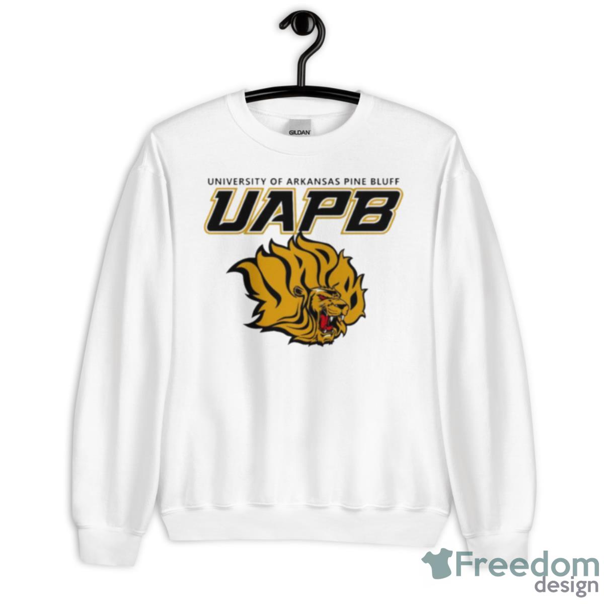 University Of Arkansas Pine Uapb Bluff SWAC Chenille Shirt - Unisex Heavy Blend Crewneck Sweatshirt