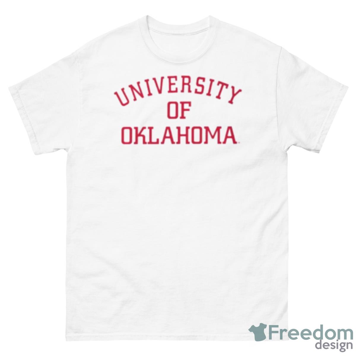 University Of Oklahoma Shirt - 500 Men’s Classic Tee Gildan