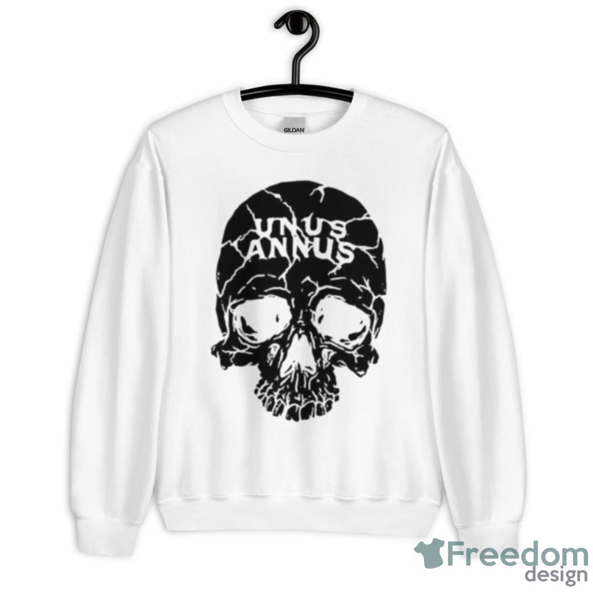 Unus Annus Skull Shirt - Unisex Heavy Blend Crewneck Sweatshirt