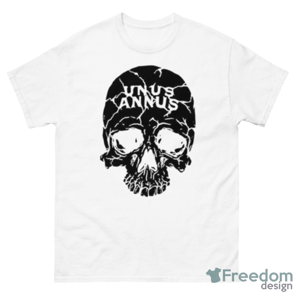 Unus Annus Skull Shirt - 500 Men’s Classic Tee Gildan