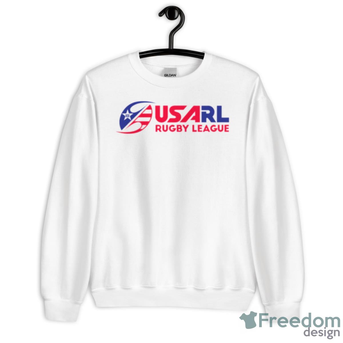 Usarl Rugby League Logo Retro Shirt - Unisex Heavy Blend Crewneck Sweatshirt