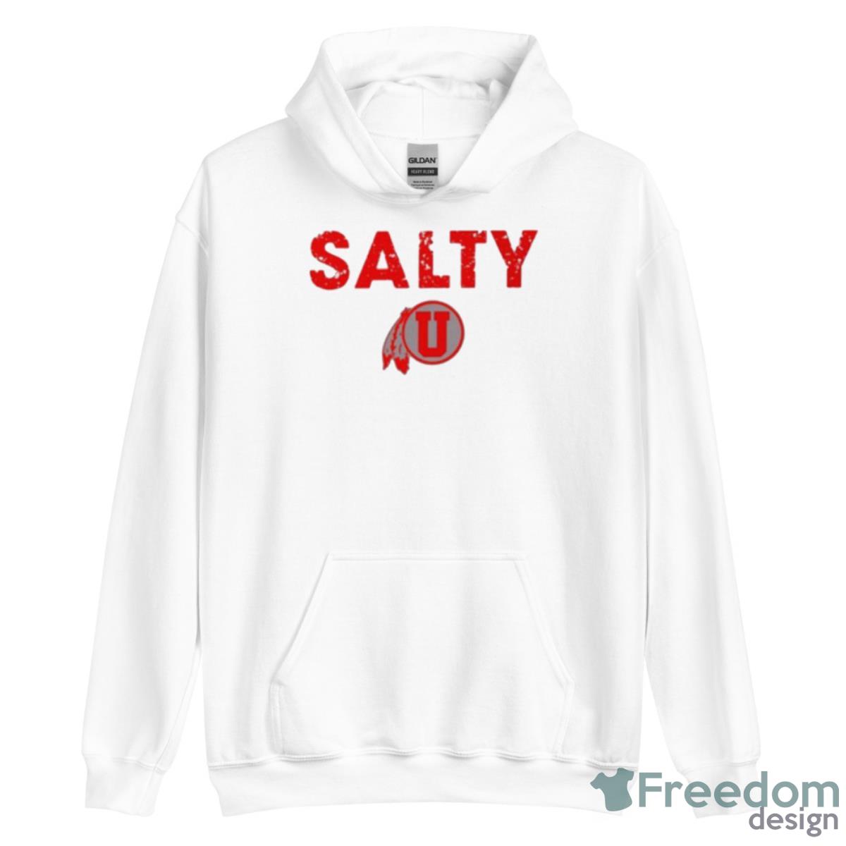 Utah Basketball Salty Shirt - Unisex Heavy Blend Hooded Sweatshirt