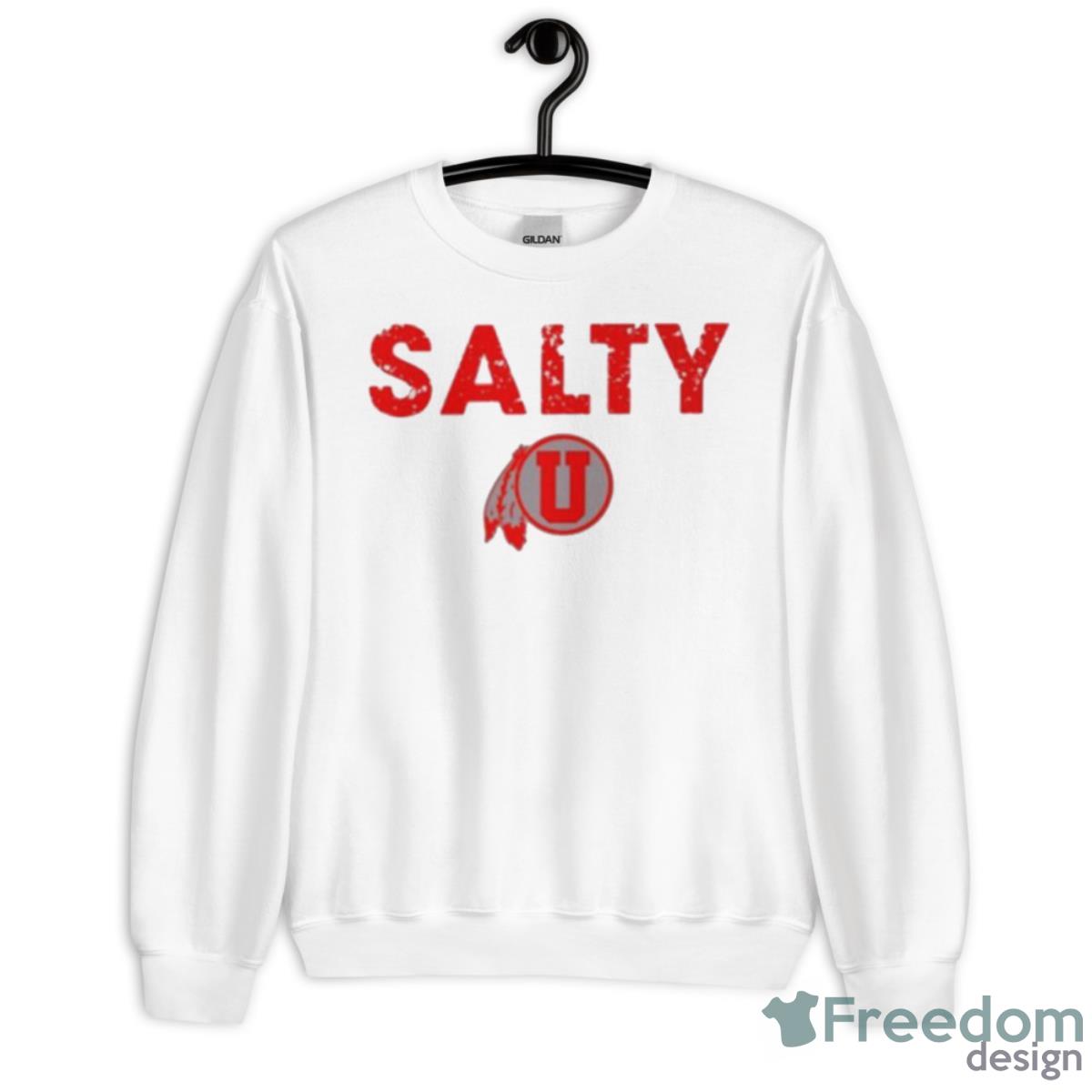 Utah Basketball Salty Shirt - Unisex Heavy Blend Crewneck Sweatshirt