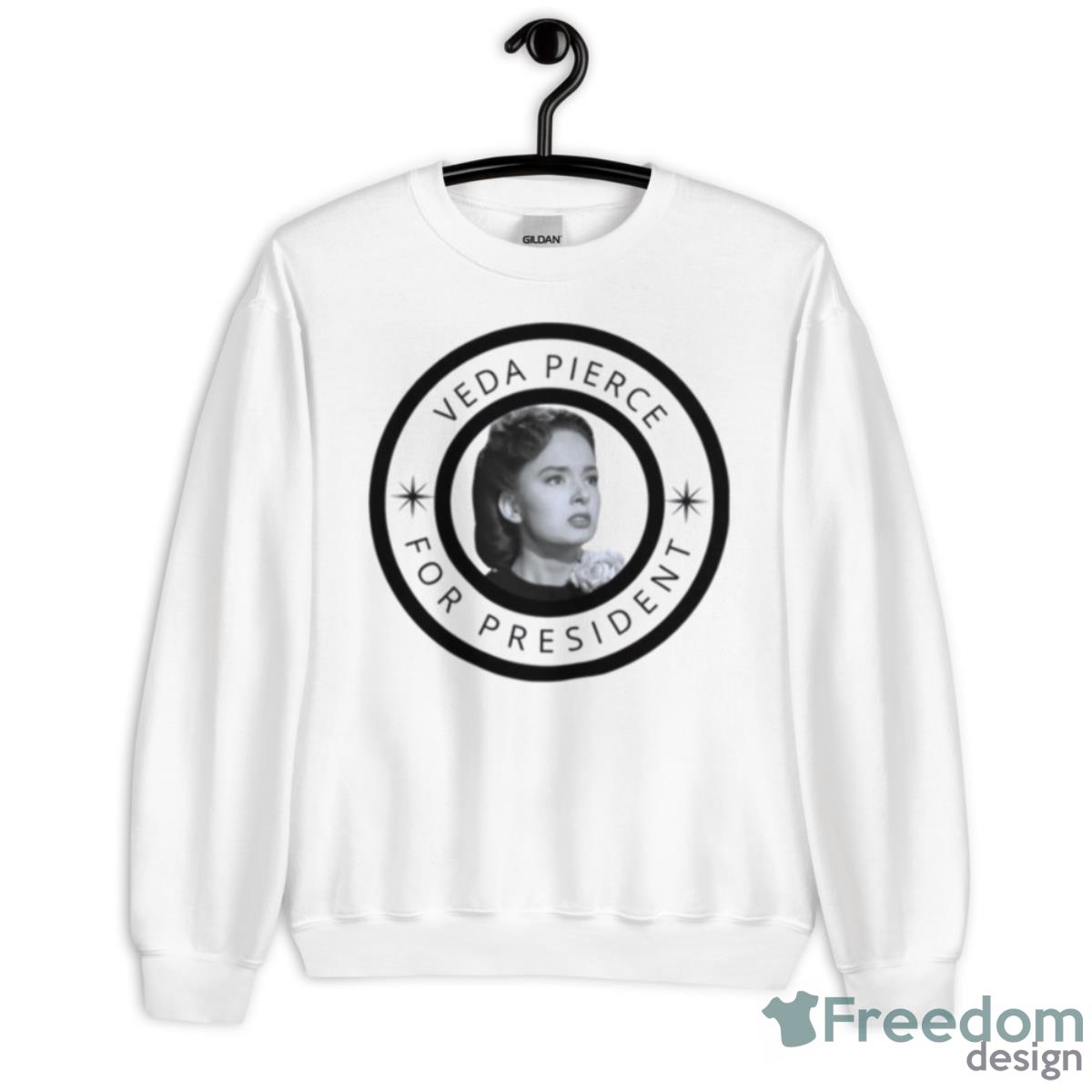 Veda Pierce For President Joan Crawford Shirt - Unisex Heavy Blend Crewneck Sweatshirt