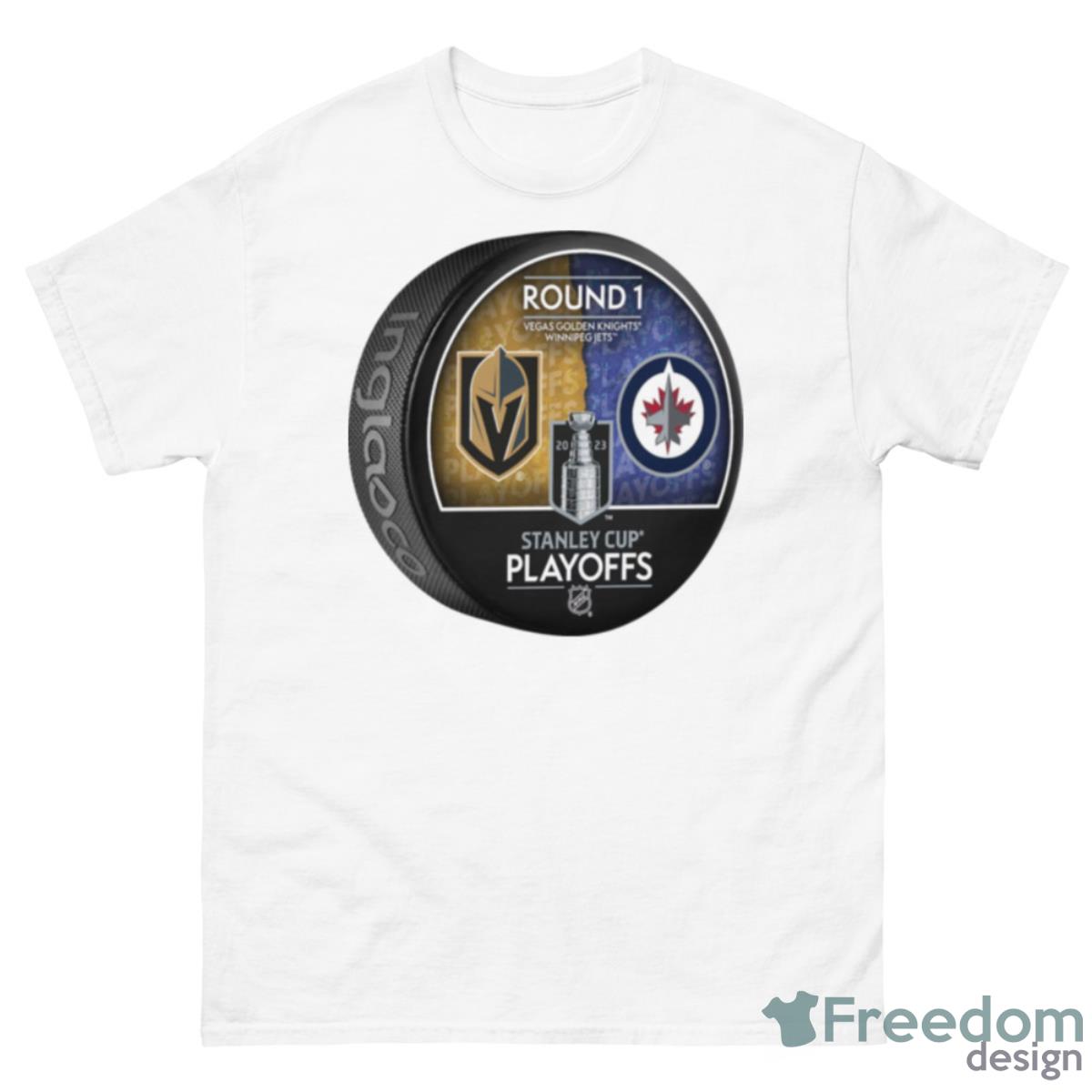 Vegas Golden Knights Vs Winnipeg Jets Inglasco 2023 Stanley Cup Playoffs Shirt - 500 Men’s Classic Tee Gildan