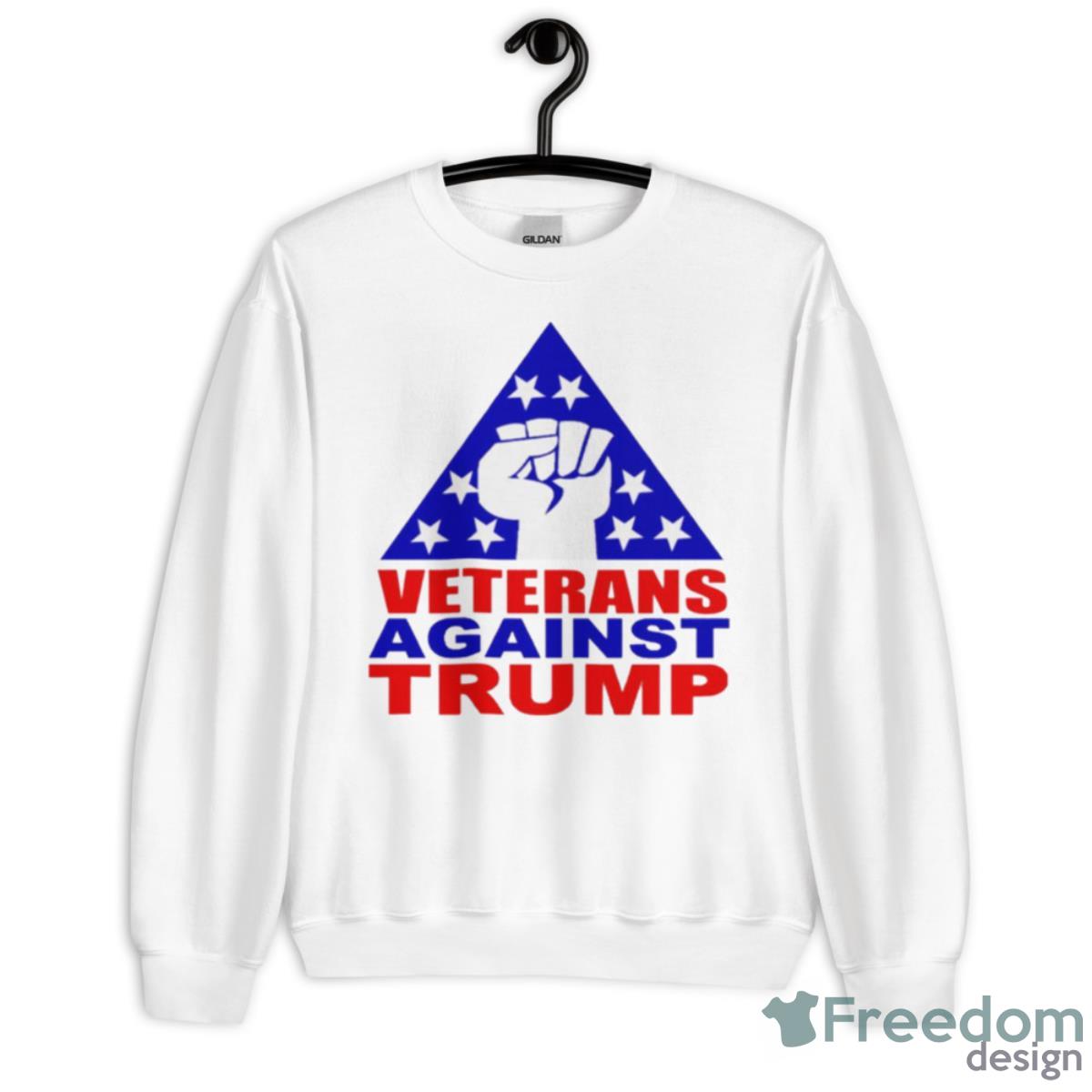 Veterans Against Trump Shirt - Unisex Heavy Blend Crewneck Sweatshirt