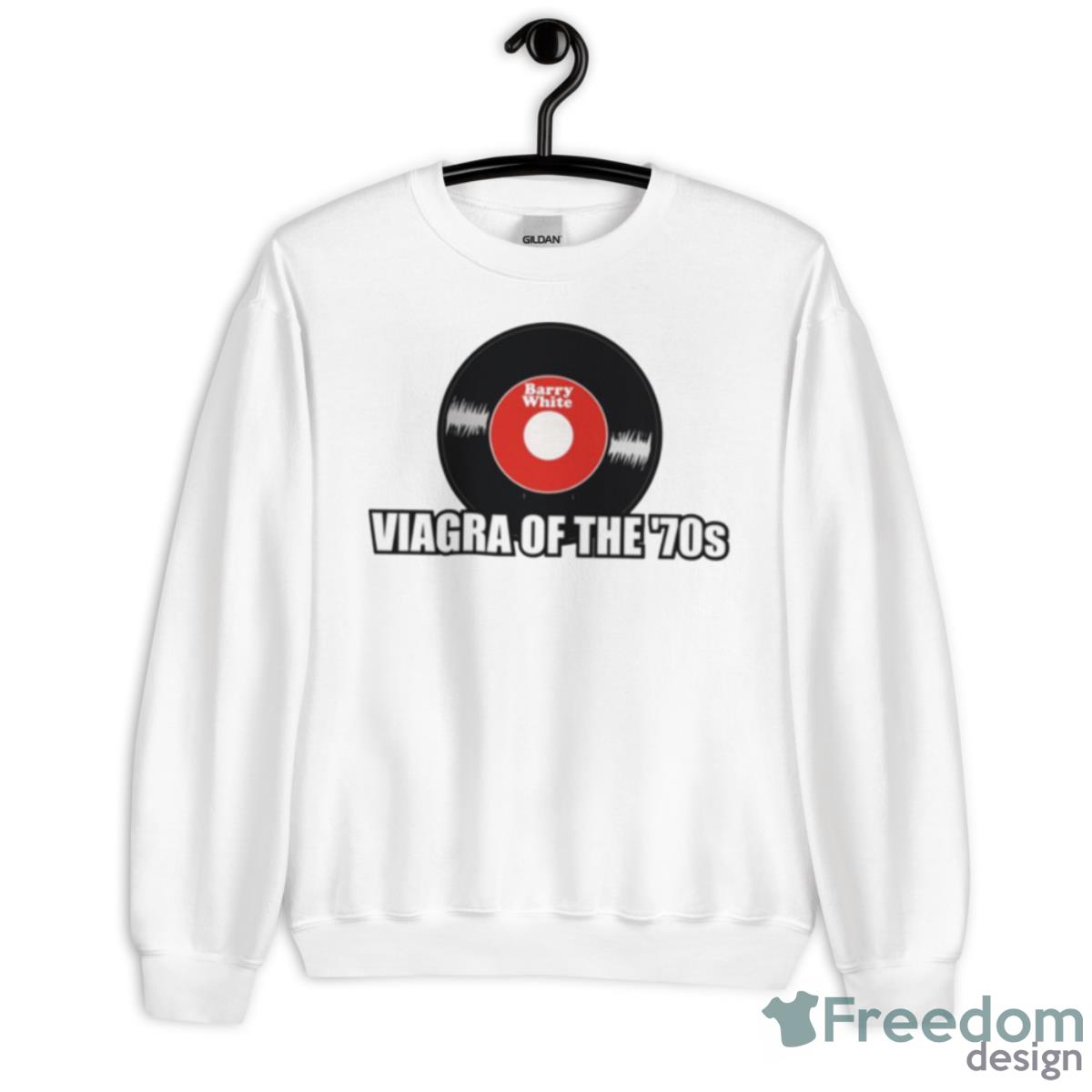 Viagra Of The ’70s Barry White shirt - Unisex Heavy Blend Crewneck Sweatshirt