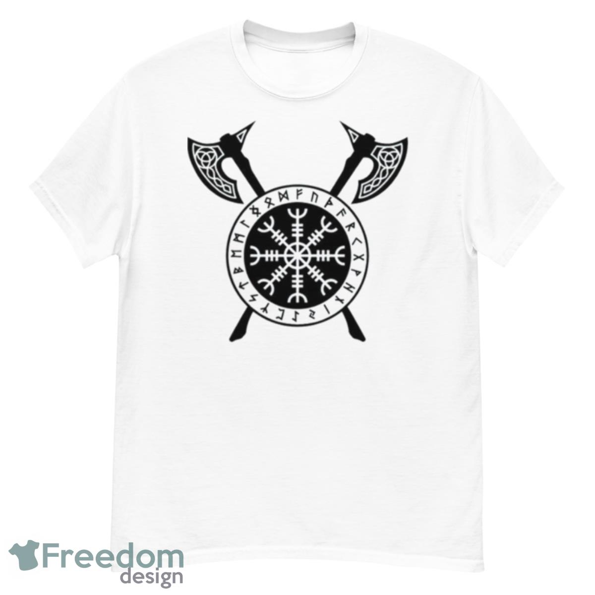 Viking Axe And Shield With Protection Rune Shirt - G500 Men’s Classic T-Shirt