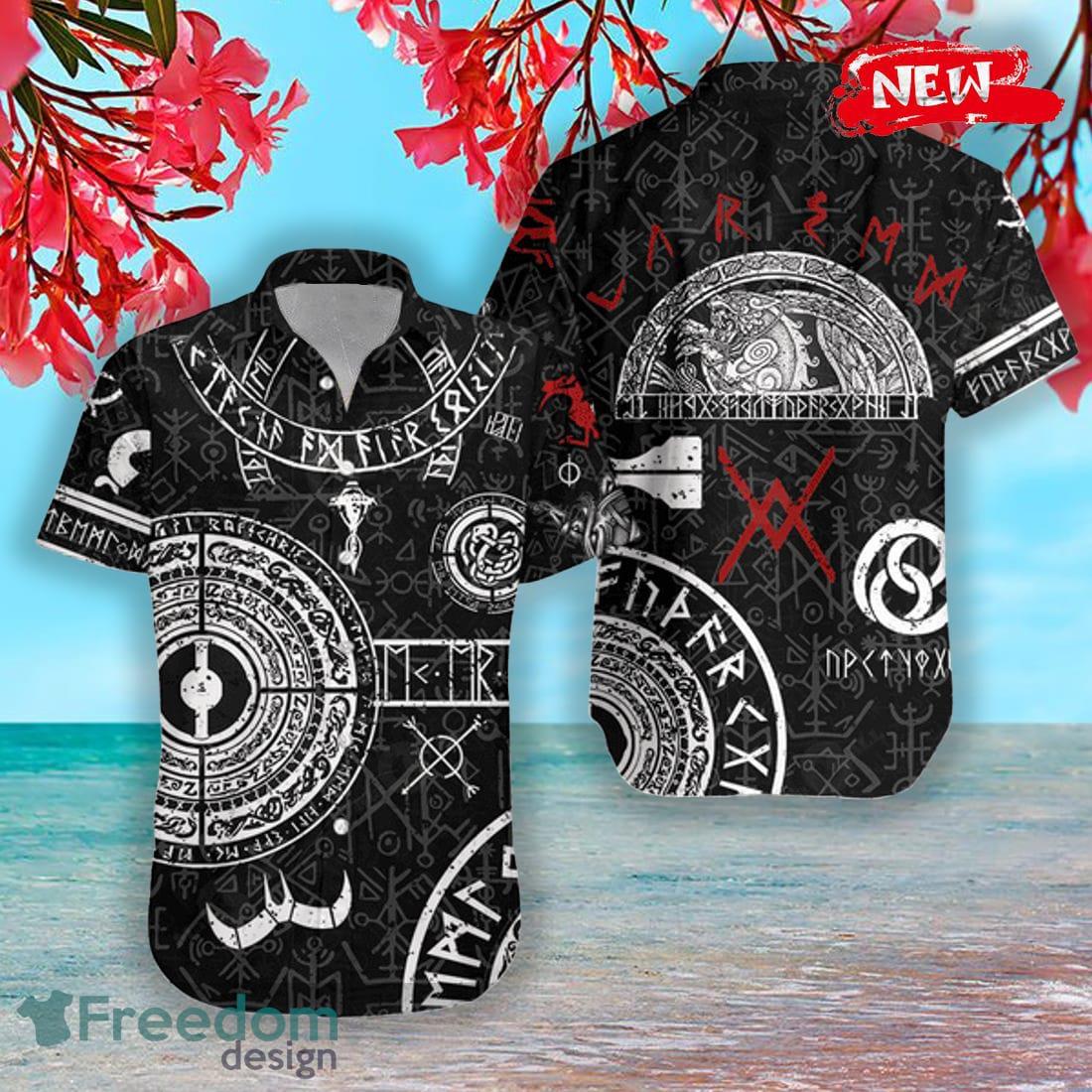 Viking Hawaiian Shirt Odin Viking