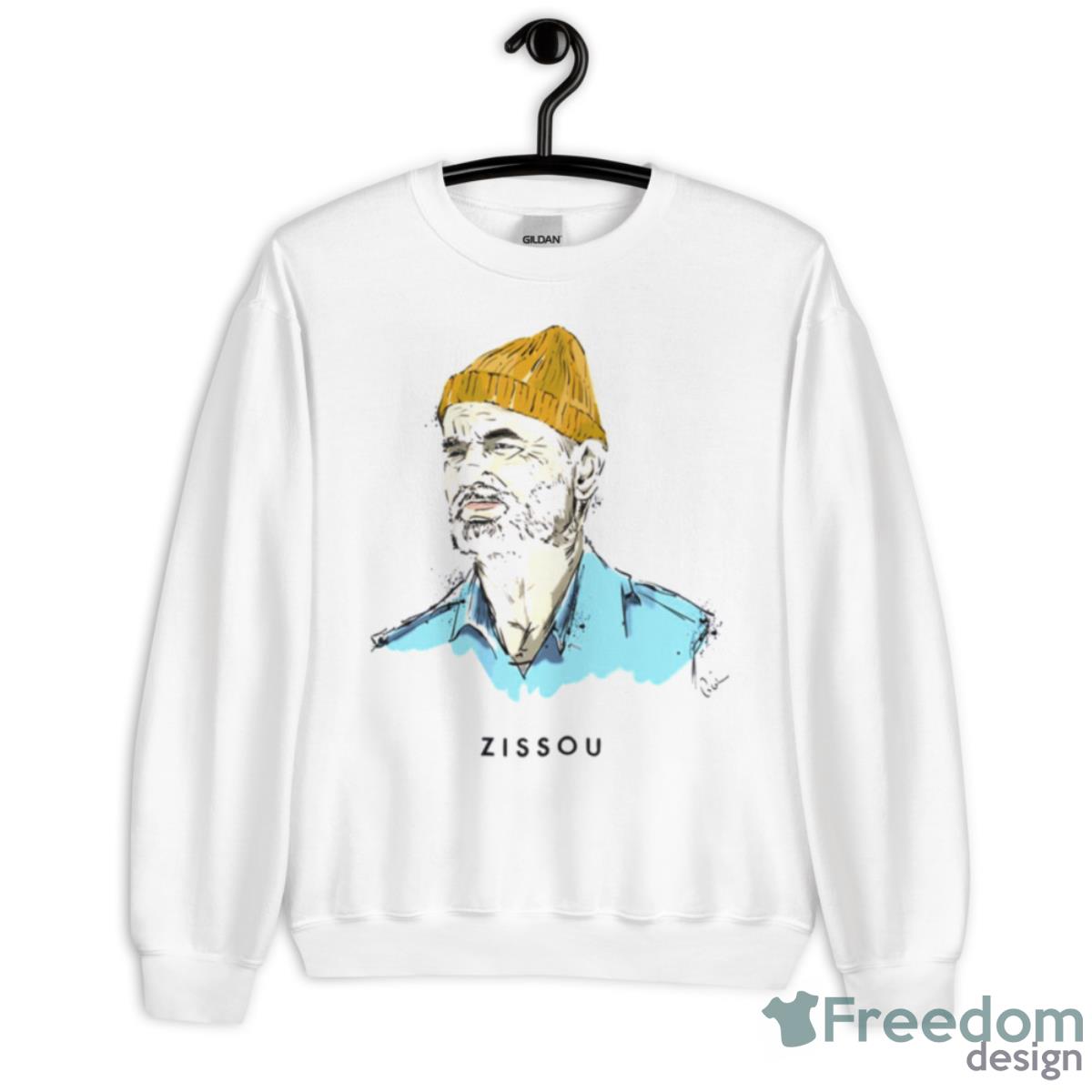 Vintage Retro Bill Murray Funny Movie Zissou Shirt - Unisex Heavy Blend Crewneck Sweatshirt