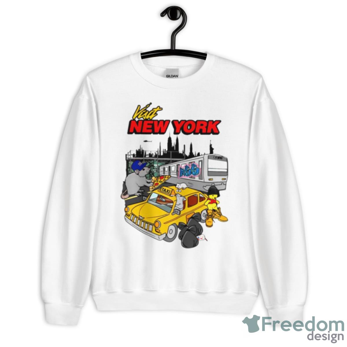 Visit New York Shirt - Unisex Heavy Blend Crewneck Sweatshirt