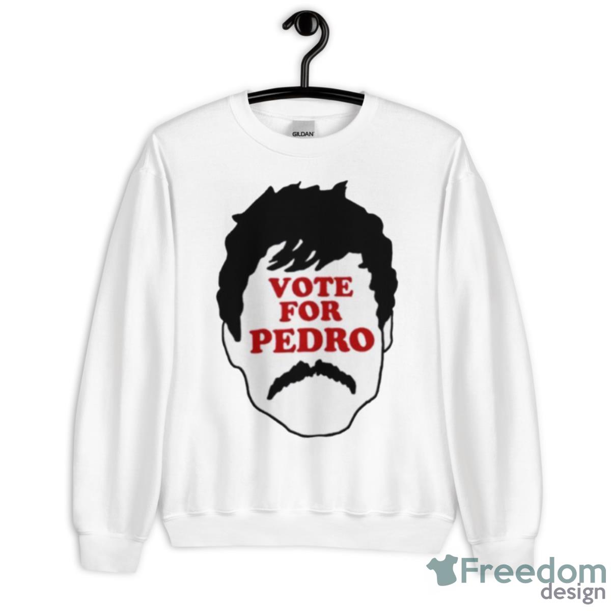 Vote For Pedro Face Shirt - Unisex Heavy Blend Crewneck Sweatshirt