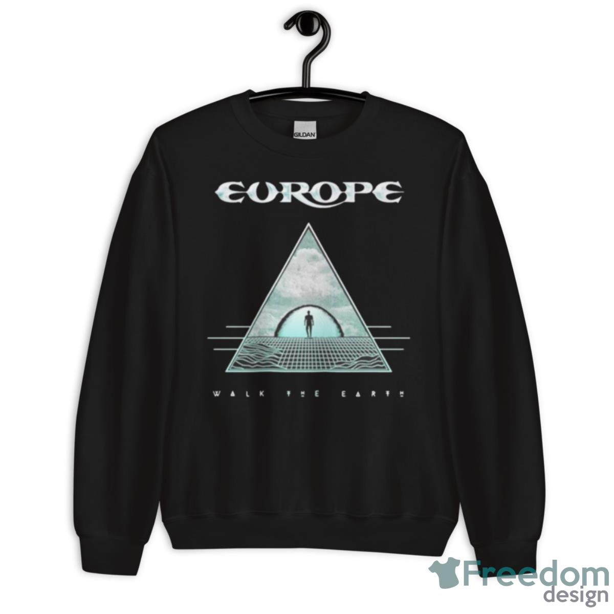 Waalk The Earth Europe Shirt - Unisex Crewneck Sweatshirt