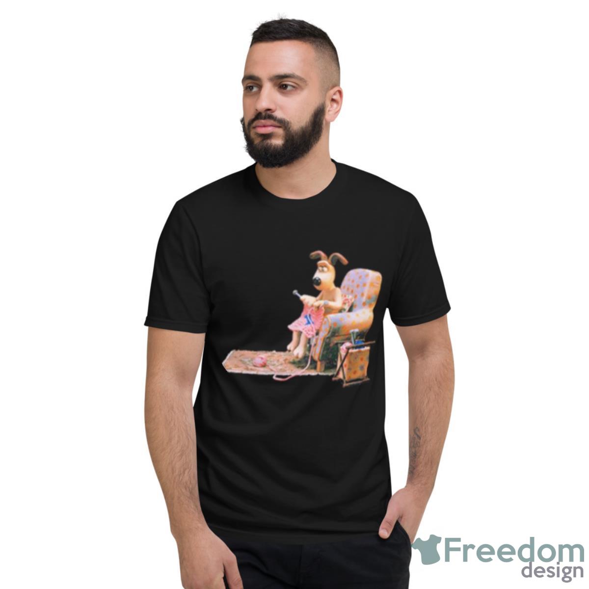 Wallace And Gromit Cartoon NBA Shirt - Short Sleeve T-Shirt