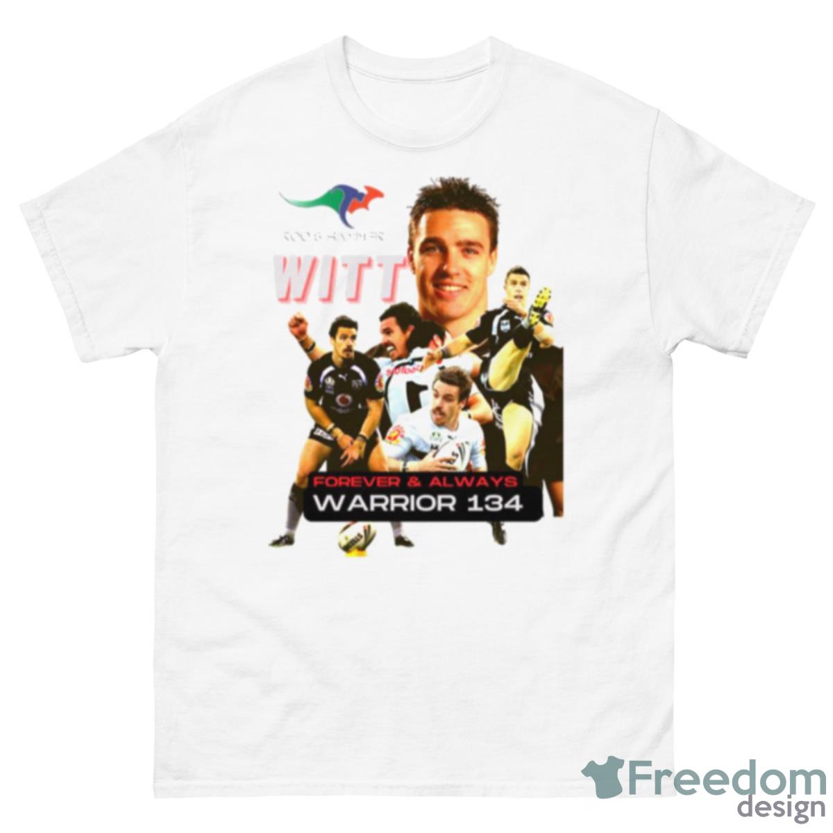 Warrior 134 Witt Rugby Player Shirt - 500 Men’s Classic Tee Gildan