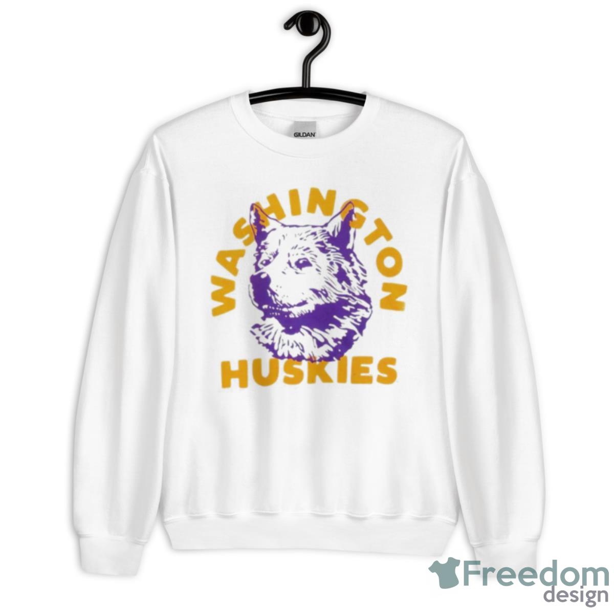 Washington Huskies Logo Shirt - Unisex Heavy Blend Crewneck Sweatshirt