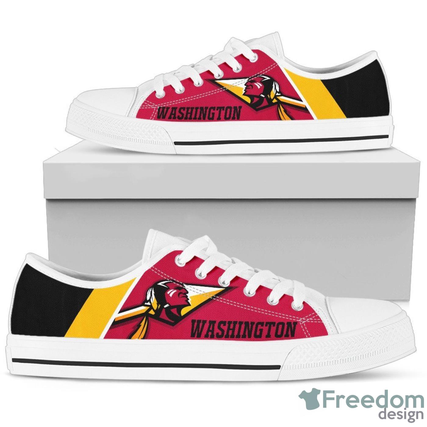 Washington Redskins Low Top Canvas Shoes For Men And Women Product Photo 2