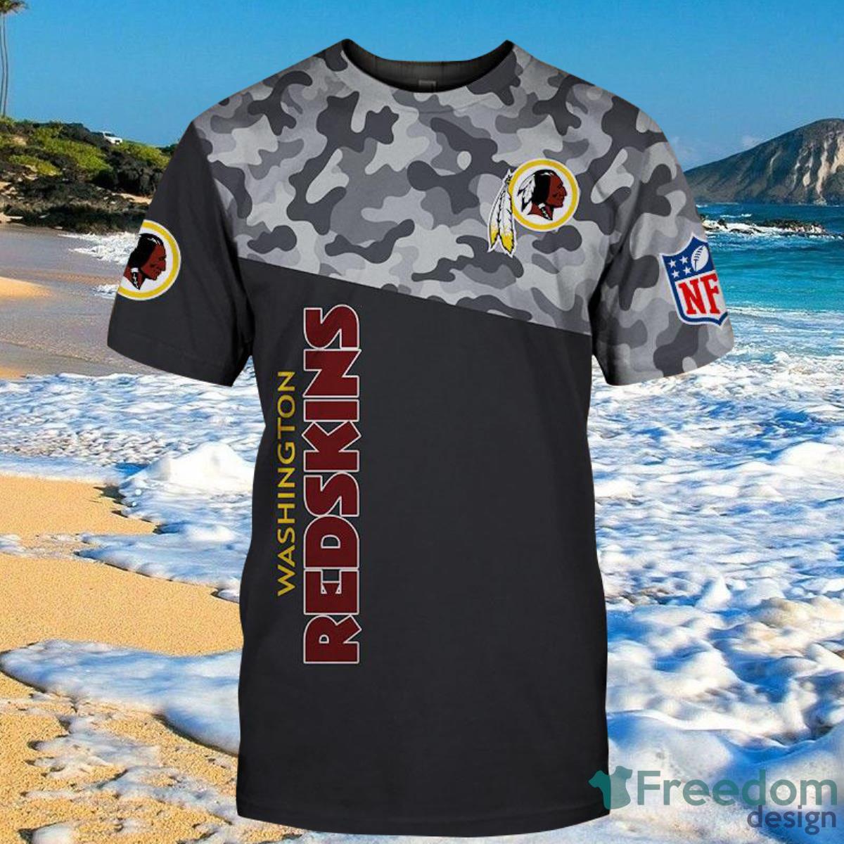 Washington Redskins Military Shirt 3D For Men And Women Product Photo 1