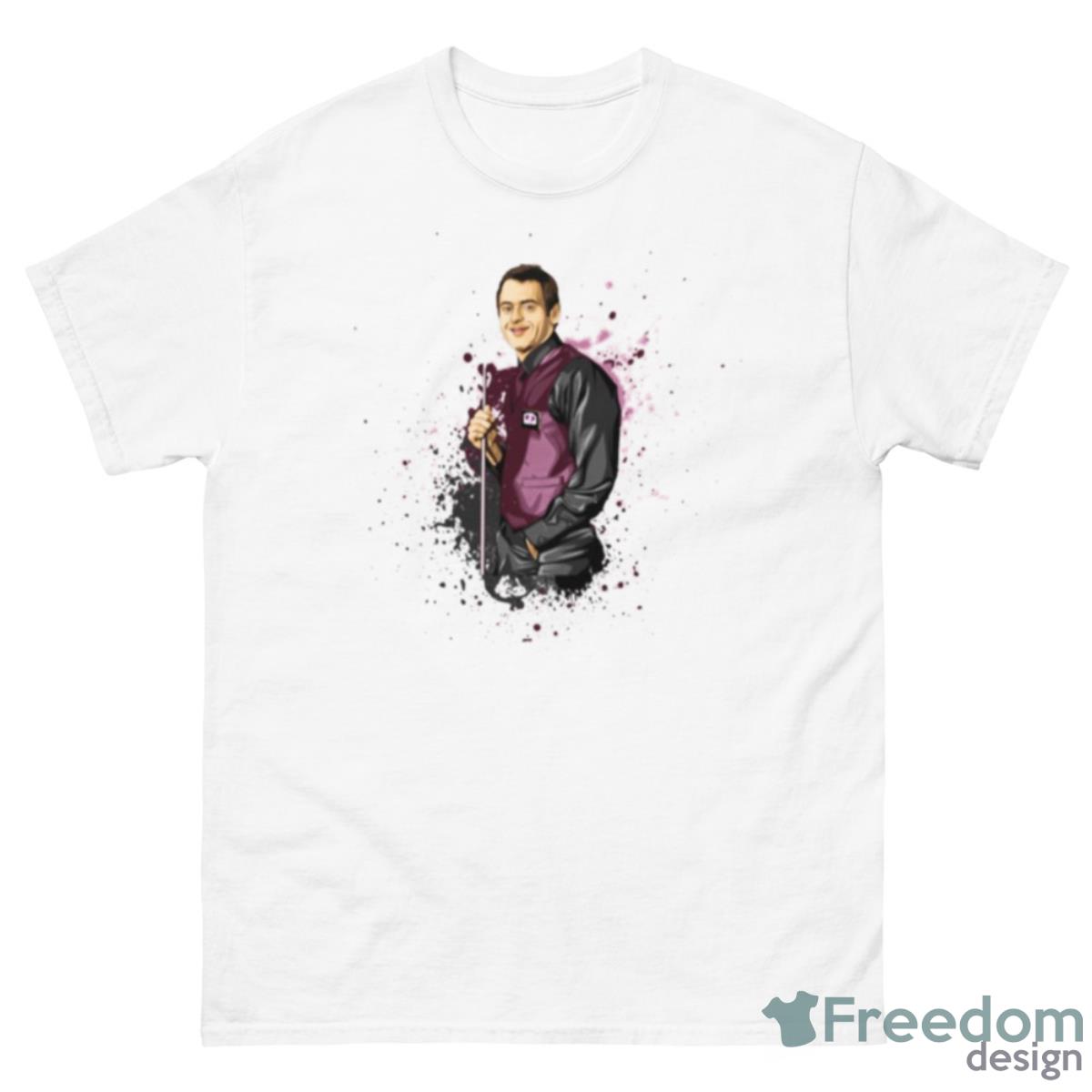 Watercolor Design Ronnie O’sullivan Shirt - 500 Men’s Classic Tee Gildan