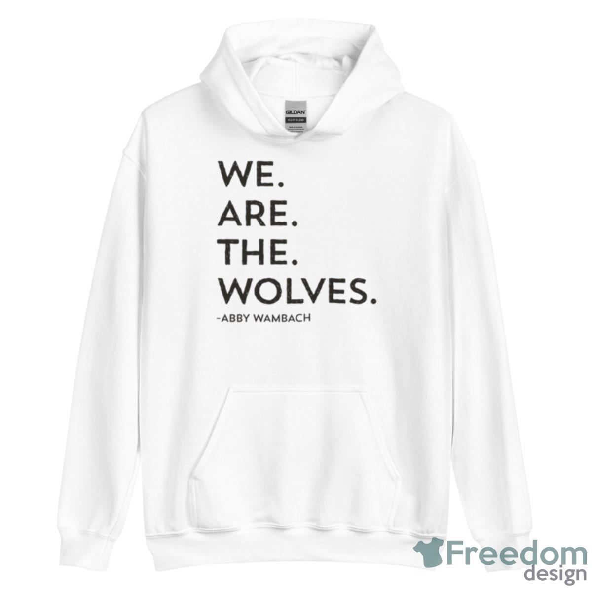 We Are The Wolves Abby Wambach shirt - Unisex Heavy Blend Hooded Sweatshirt