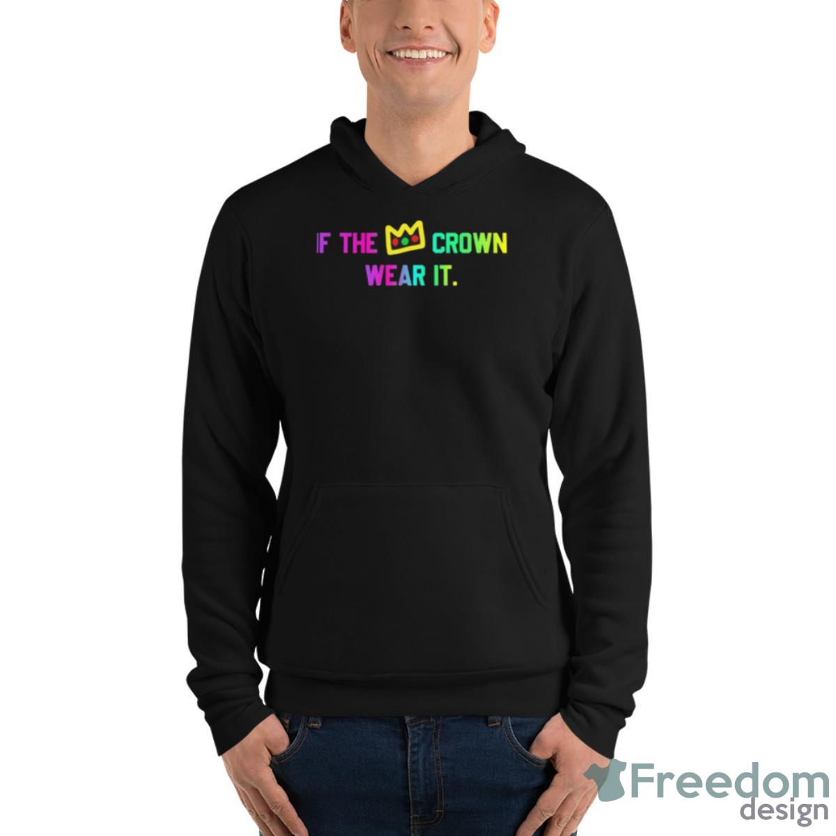 Wear It American Youtuber Ranboo Crown Shirt - Unisex Fleece Pullover Hoodie