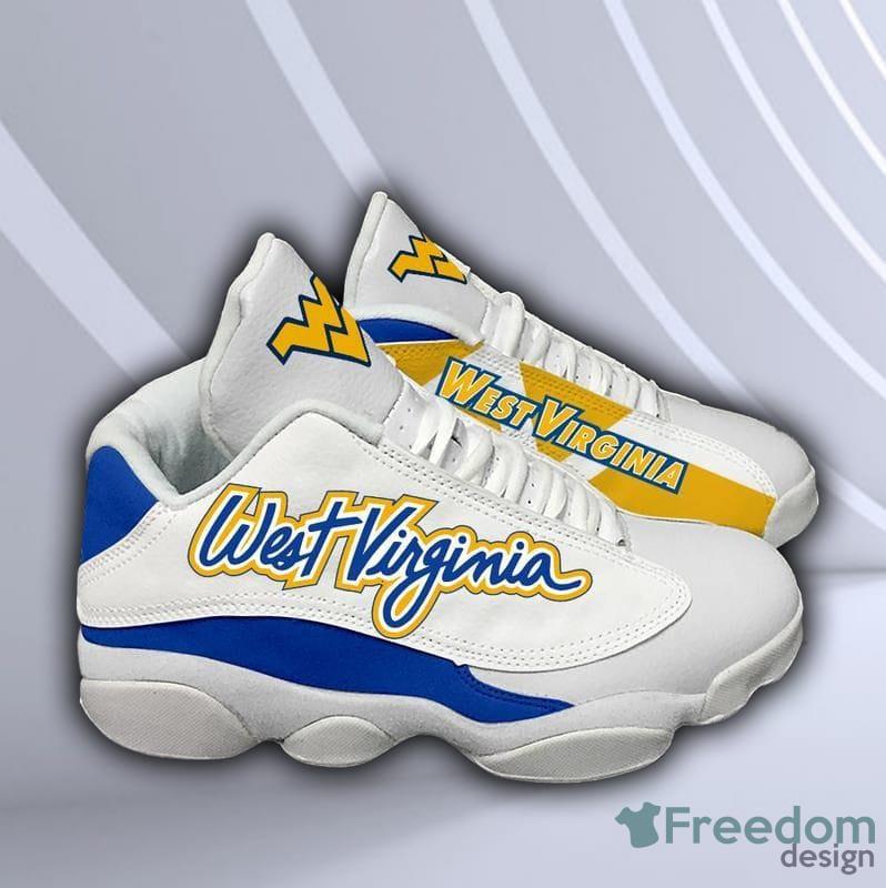West Virginia Air Jordan 13 Shoes For Men and Women - West Virginia Air Jordan 13 Shoes_1