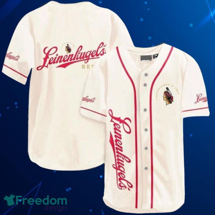 Wheat Leinenkugel Beer Baseball Jersey Shirt Product Photo 1