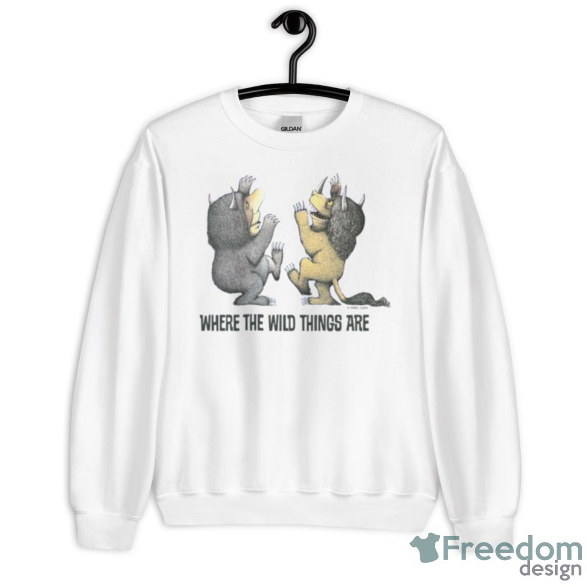 Where The Wild Things Are Shirt - Unisex Heavy Blend Crewneck Sweatshirt