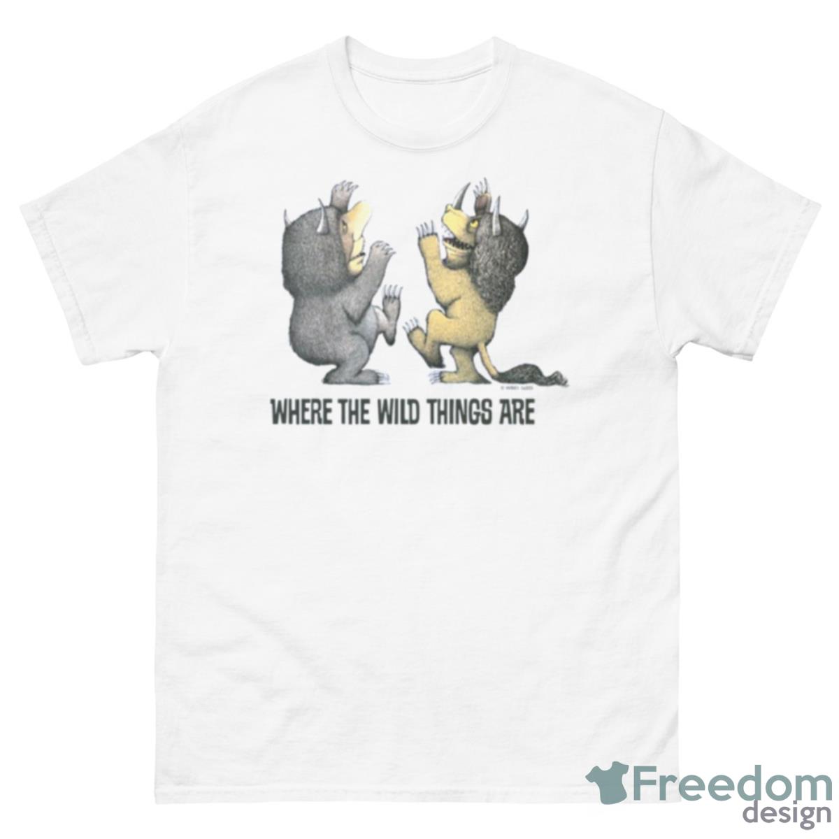 Where The Wild Things Are Shirt - 500 Men’s Classic Tee Gildan