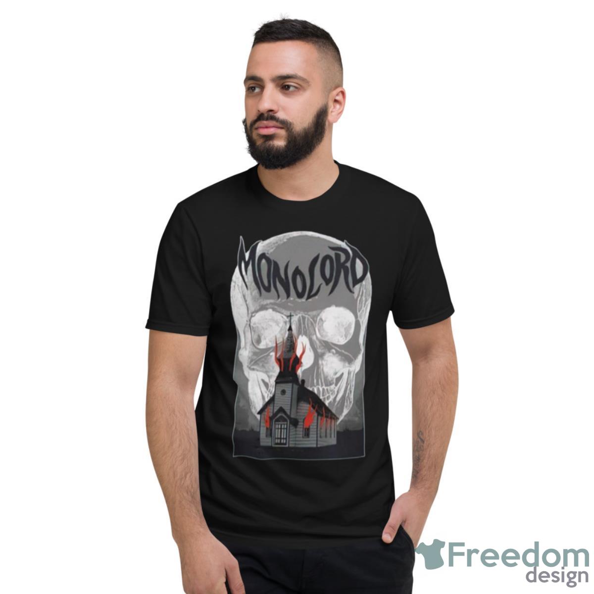 White Horror House Monolord Shirt - Short Sleeve T-Shirt