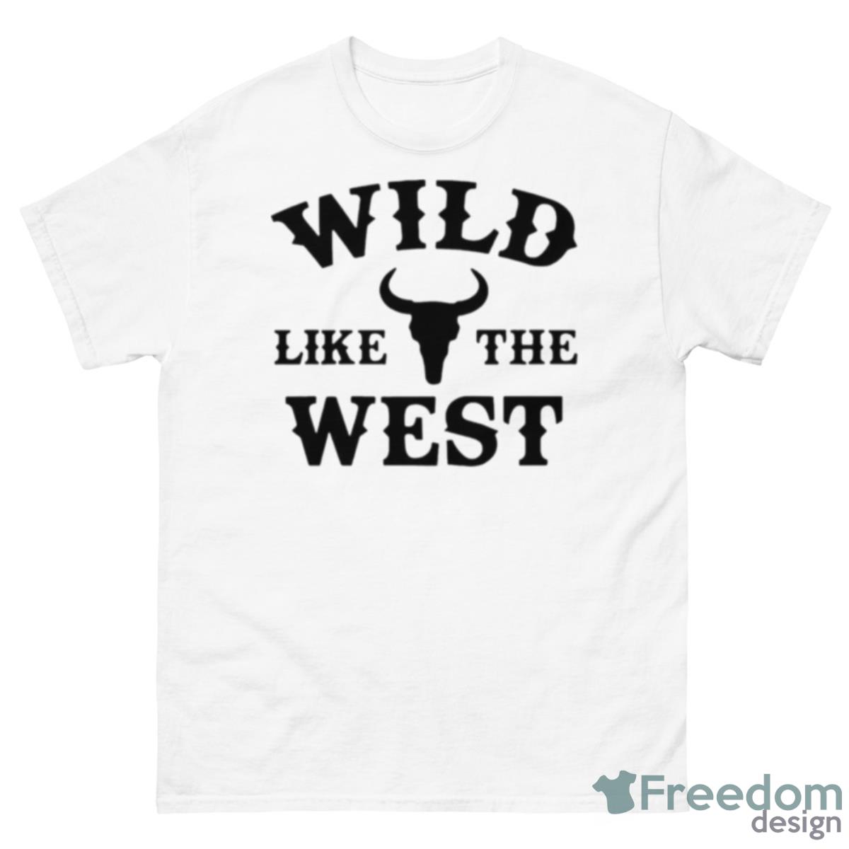 Wild Like The West Make America Cowboy Again Shirt - 500 Men’s Classic Tee Gildan