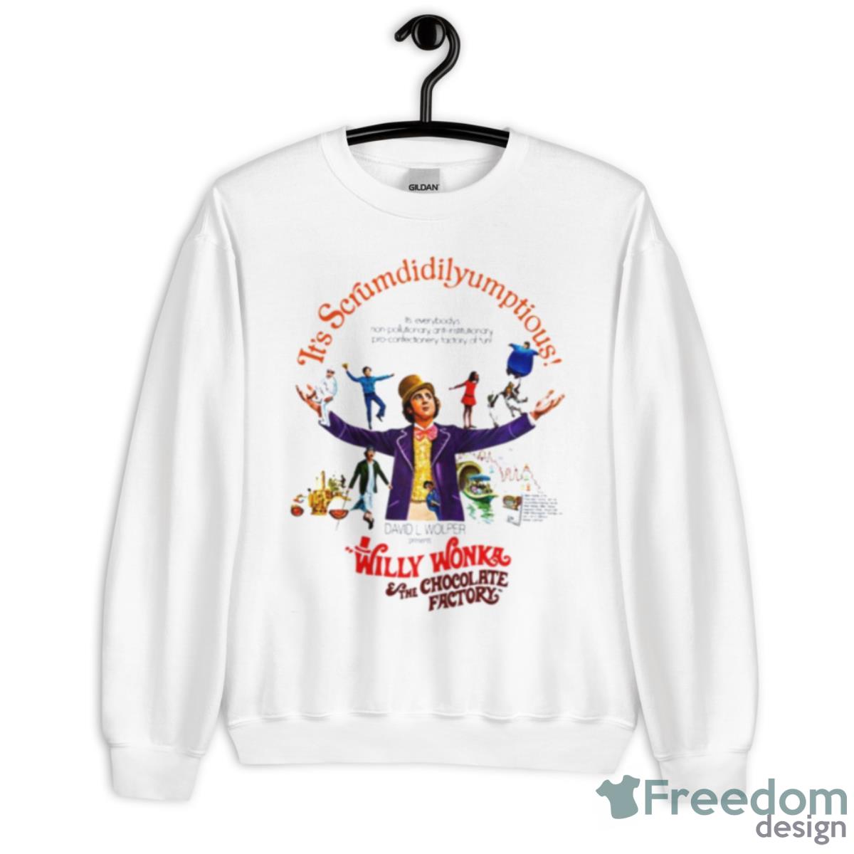 Willy Wonka And The Chocolate Factory 1971 Class Shirt - Unisex Heavy Blend Crewneck Sweatshirt