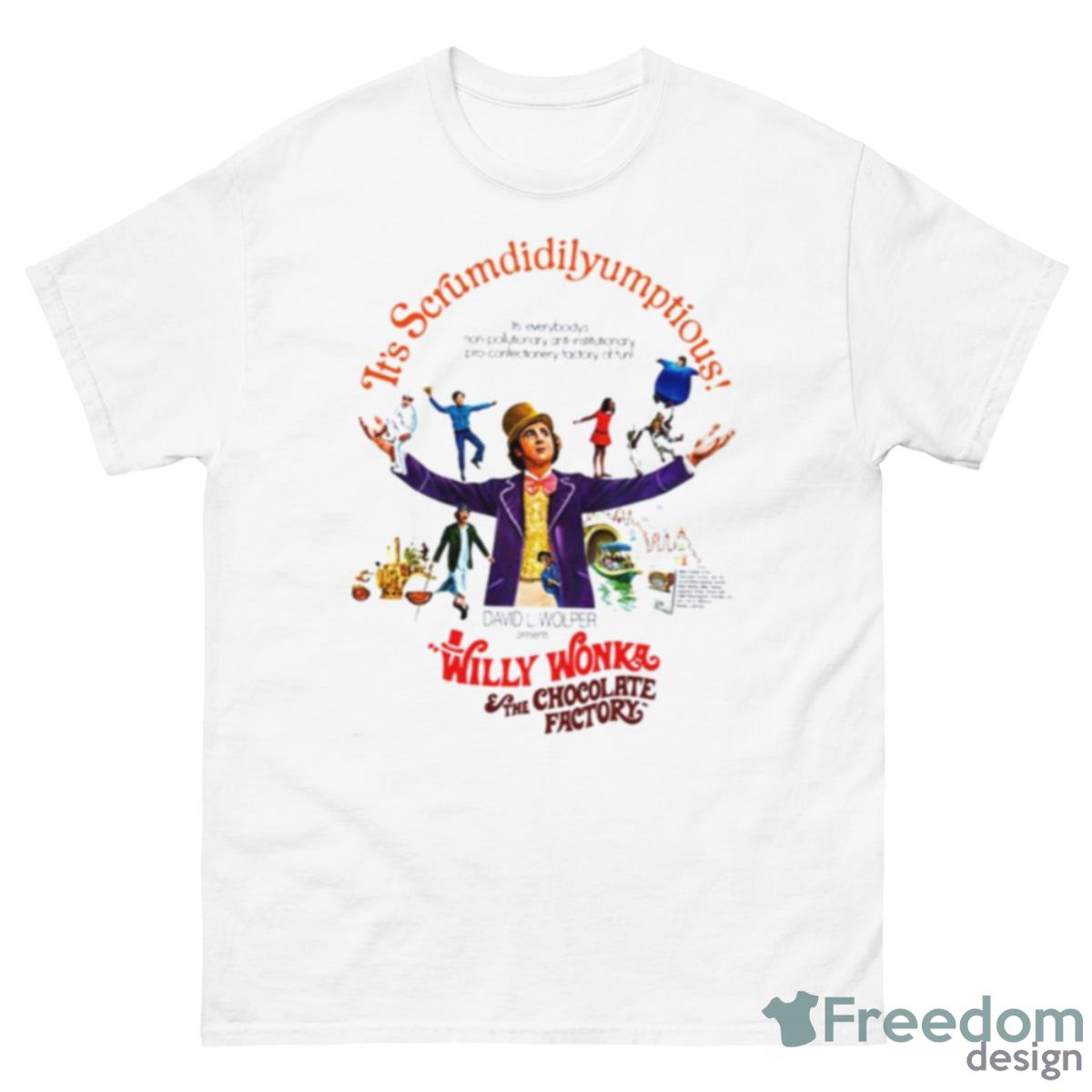 Willy Wonka And The Chocolate Factory 1971 Class Shirt - 500 Men’s Classic Tee Gildan