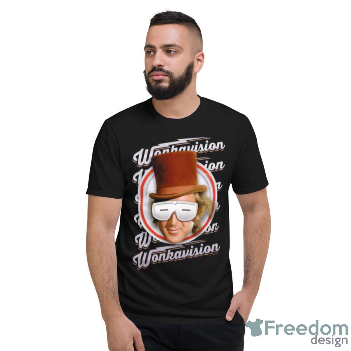 Willy Wonka In Wonkavision Goggles Shirt - Short Sleeve T-Shirt