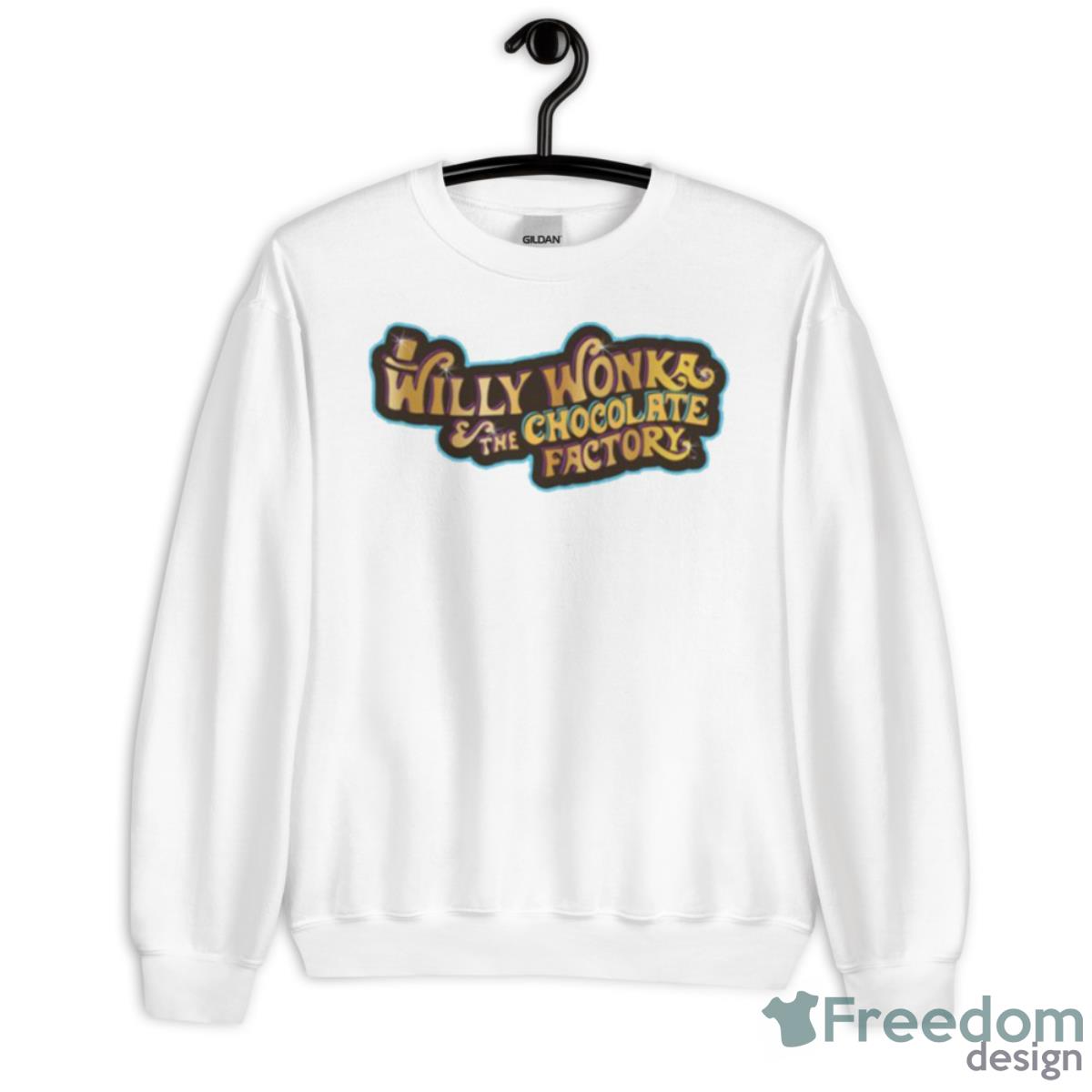 Willy Wonka & The Chocolate Factory Logo Shirt - Unisex Heavy Blend Crewneck Sweatshirt