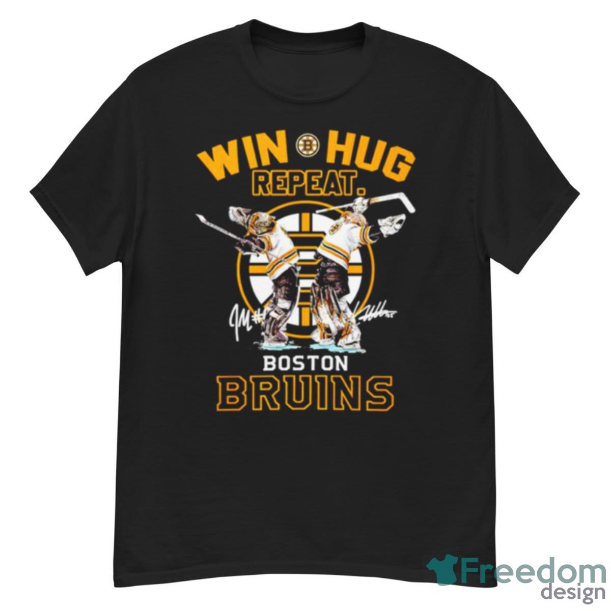 Win Hug Repeat Boston Bruins Signature Shirt - G500 Men’s Classic T-Shirt