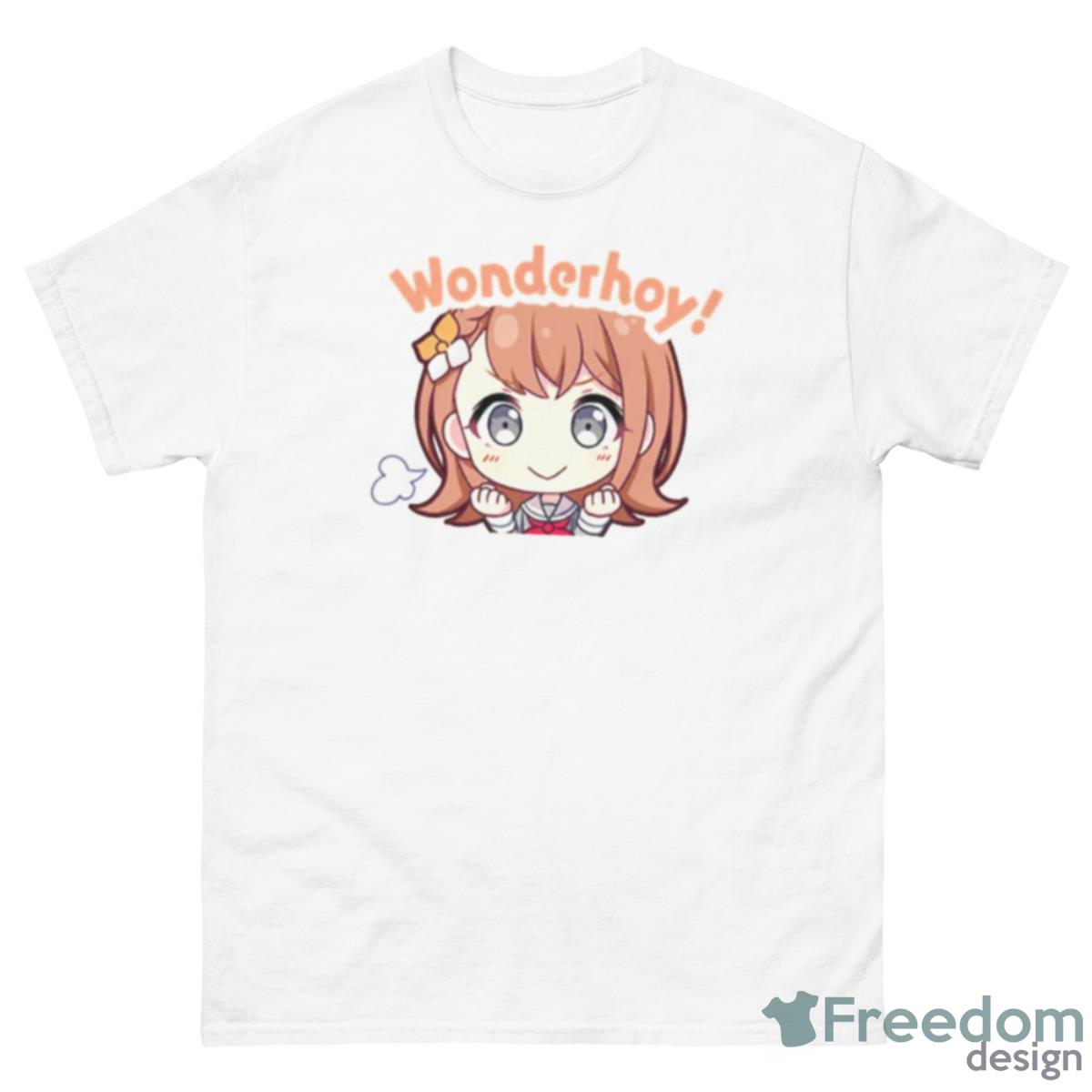 Wonderhoy Hatsune Miku Colorful Stage Shirt - 500 Men’s Classic Tee Gildan